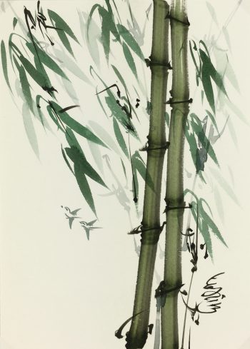 World Original Art - Mingun Village, Cosu, 1990s