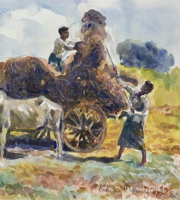 World Original Art - Farmers, Khin Maung Chit, 2013