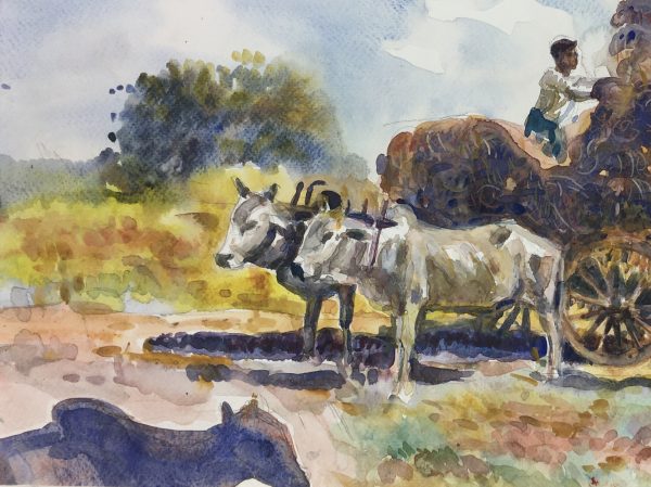 World Original Art - Farmers, Khin Maung Chit, 2013