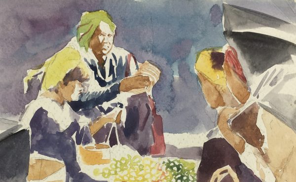 World Original Art - Burma Market, Ko Pann, 2012