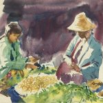 World Original Art - Burma Market, Ko Pann, 2012