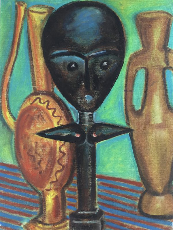 World Original Art - African Still Life, (French), c.1950