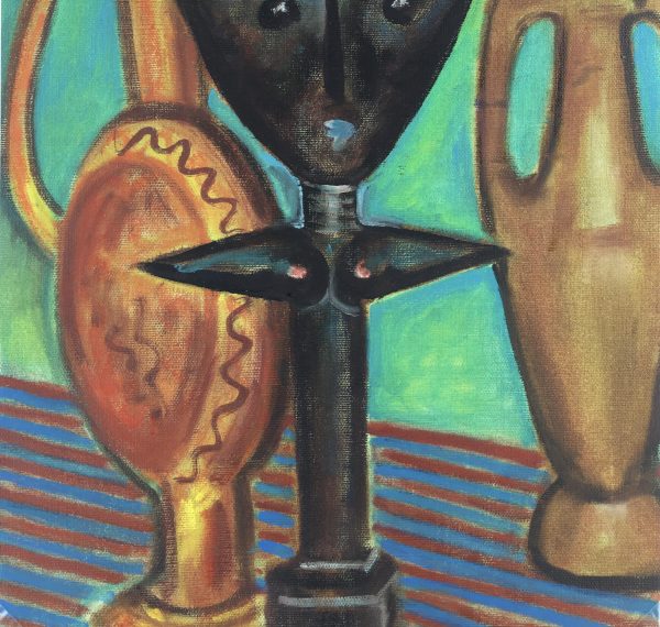 World Original Art - African Still Life, (French), c.1950
