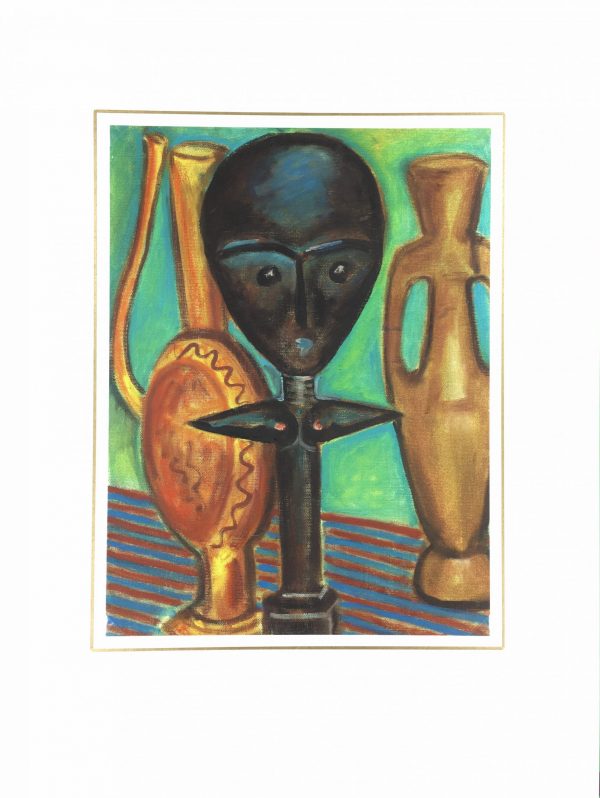 World Original Art - African Still Life, (French), c.1950