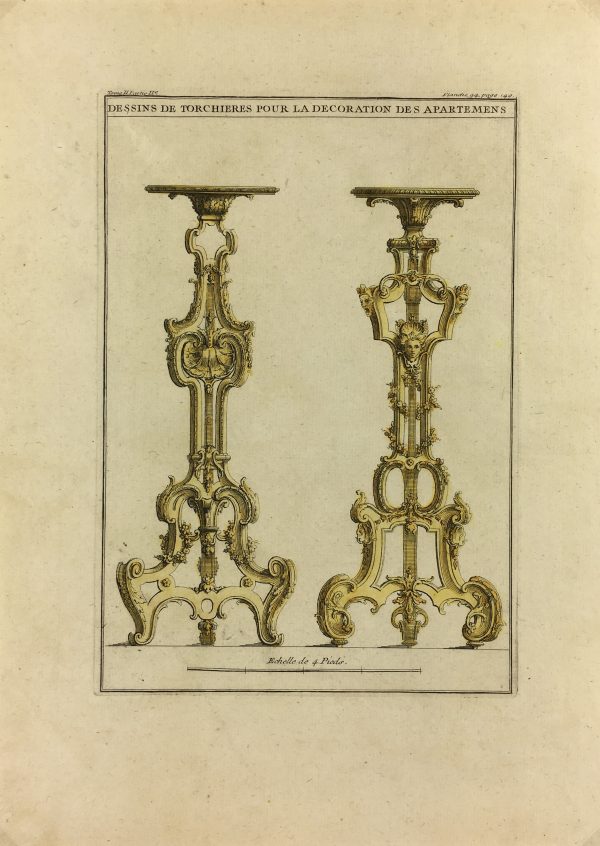 Architecture Print - Architecture, Copper Eng, c.1750