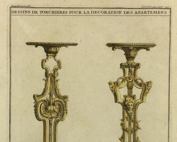 Architecture Print - Architecture, Copper Eng, c.1750