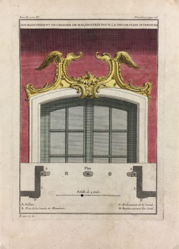 Architecture Print - Architecture, Copper Eng, c.1750