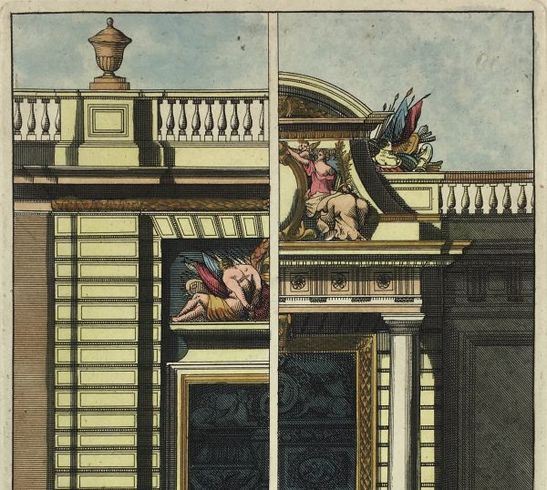 Architecture Print - Architecture, Copper Eng, c.1720