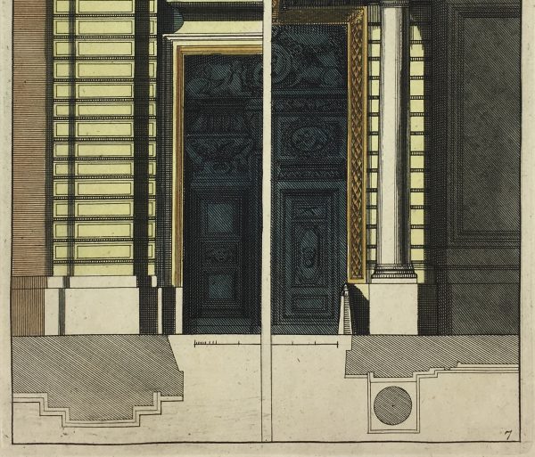 Architecture Print - Architecture, Copper Eng, c.1720