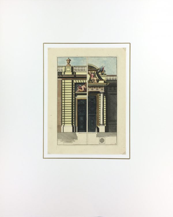 Architecture Print - Architecture, Copper Eng, c.1720