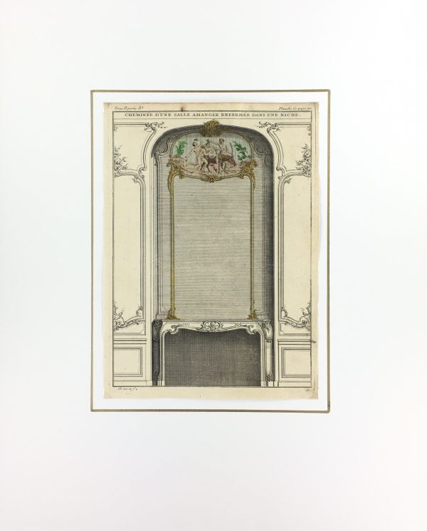 Architecture Print - Architecture, Copper Eng, c.1750