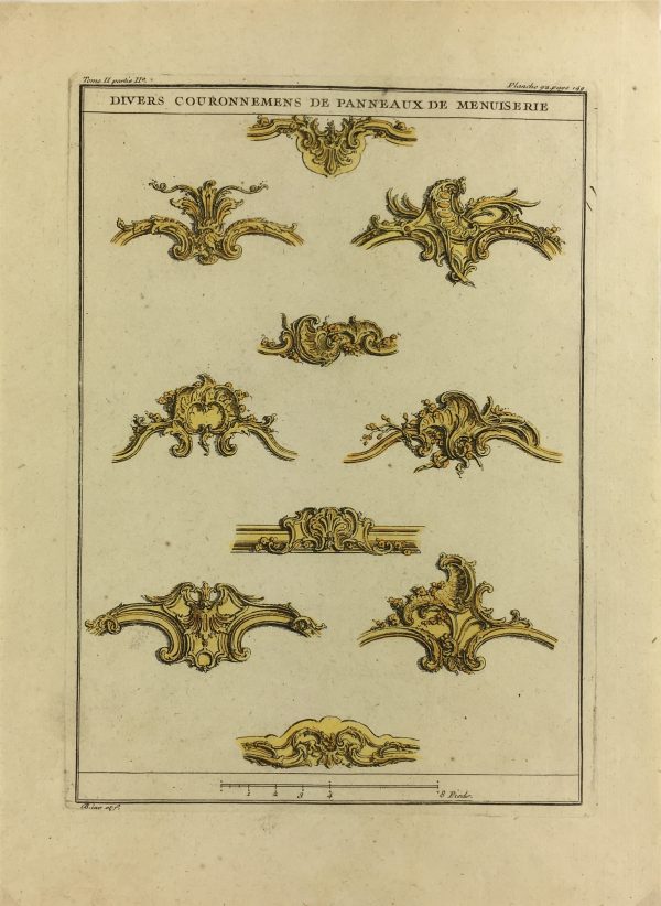 Architecture Print - Architecture, Copper Eng, c.1750