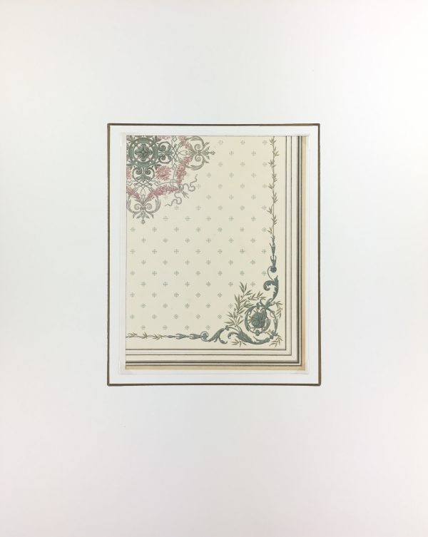 Architecture Print - Ceiling, 1875