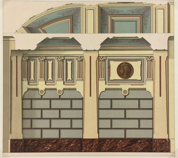 Architecture Print - Decor, c.1880