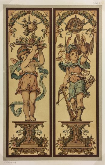 Architecture Print - Lent Villa, Ernst Wasmuth, c.1870