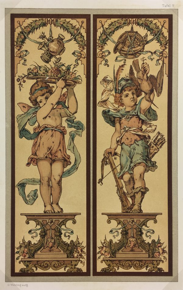 Architecture Print - Lent Villa, Ernst Wasmuth, c.1870