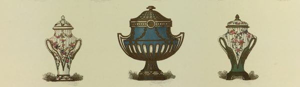 Architecture Print - Fine Porcelain, Sevres, 1988