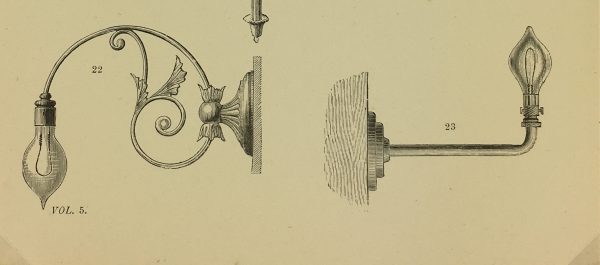 Architecture Print - Electricity, National, c.1880