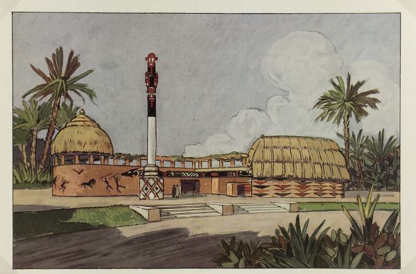 Architecture Print - Africa, L'Illustration, c.1930