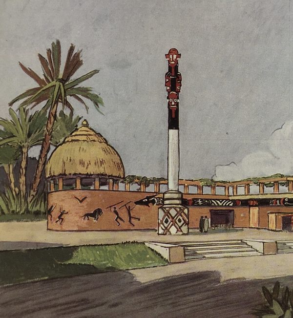 Architecture Print - Africa, L'Illustration, c.1930