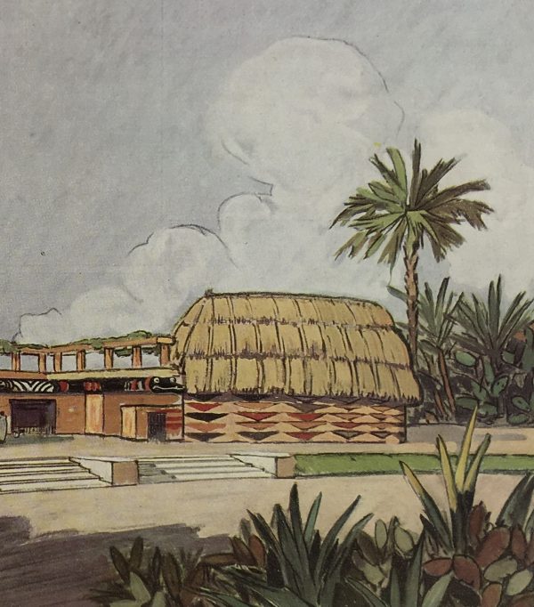 Architecture Print - Africa, L'Illustration, c.1930