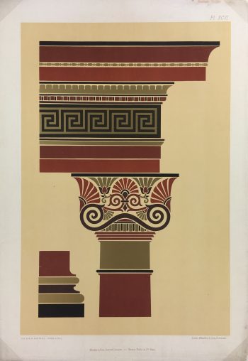 Architecture Print - Classical, Audsley, 1880