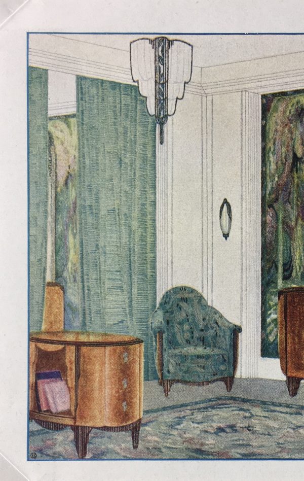 Architecture Print - Art Deco Interior, L'Illustration, c.1920