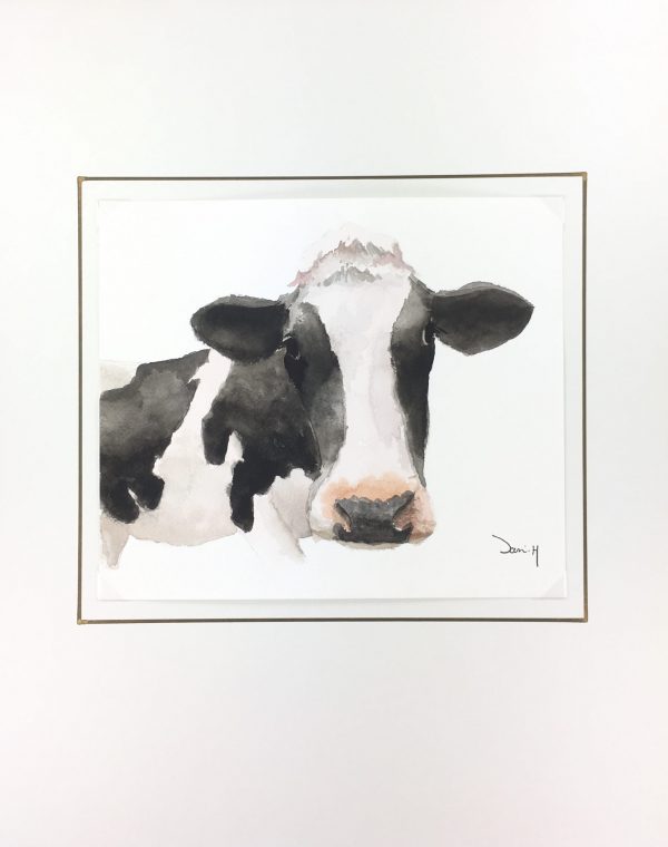 Animals Cattle Original Art - Cow, Sani, 2011