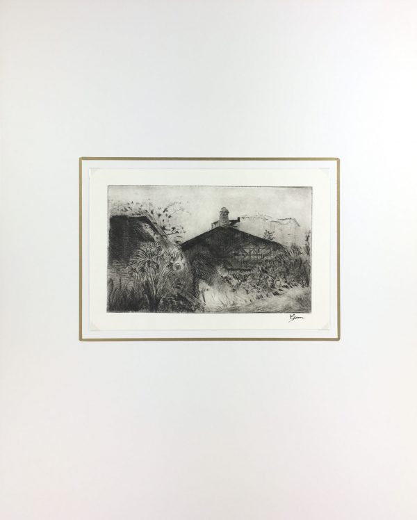 Engravings & Etchings Original Art - Landscape, Gen, c.1990