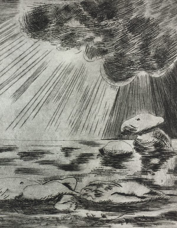 Engravings & Etchings Original Art - Etching - Artist's Proof, Mestgen, C.1990