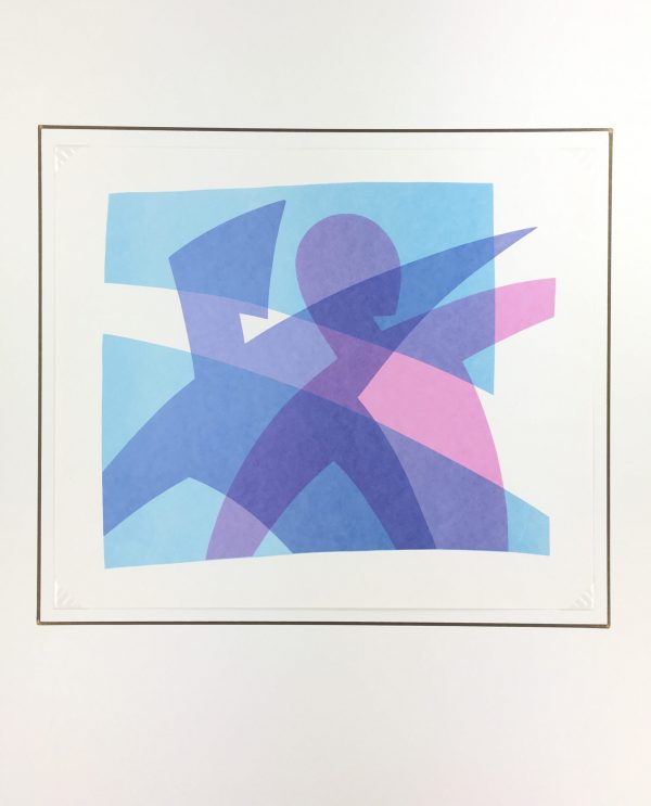 Engravings & Etchings Original Art - Duo, Serigraph, C.1980