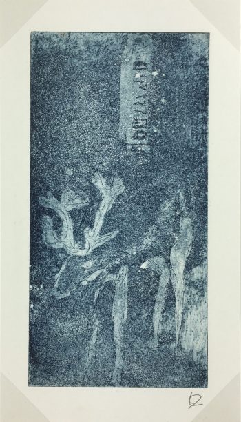Engravings & Etchings Original Art - Matrice, Laurence Daubenton, C.2000