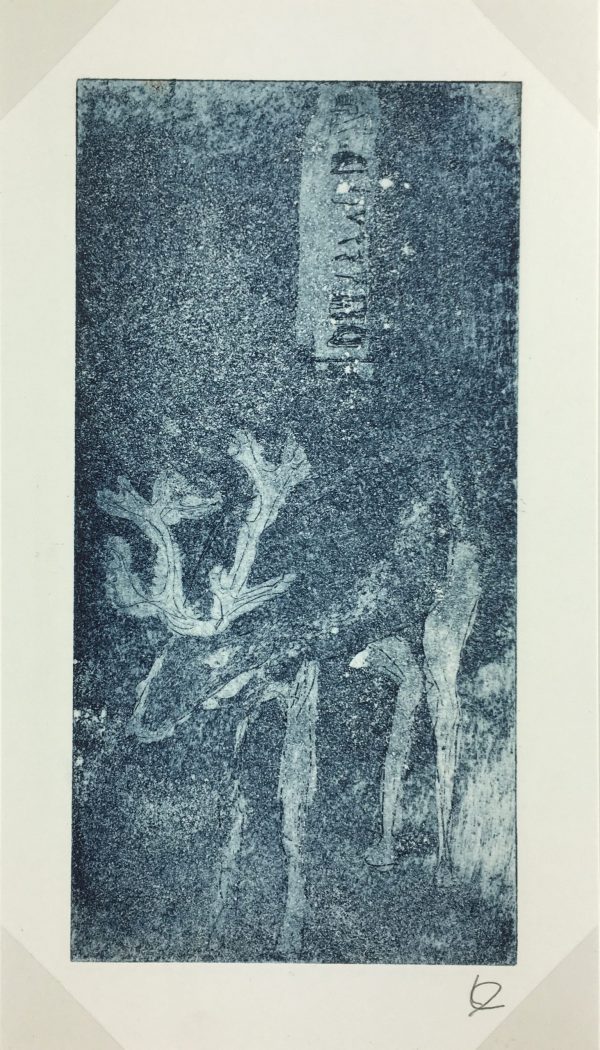Engravings & Etchings Original Art - Matrice, Laurence Daubenton, C.2000