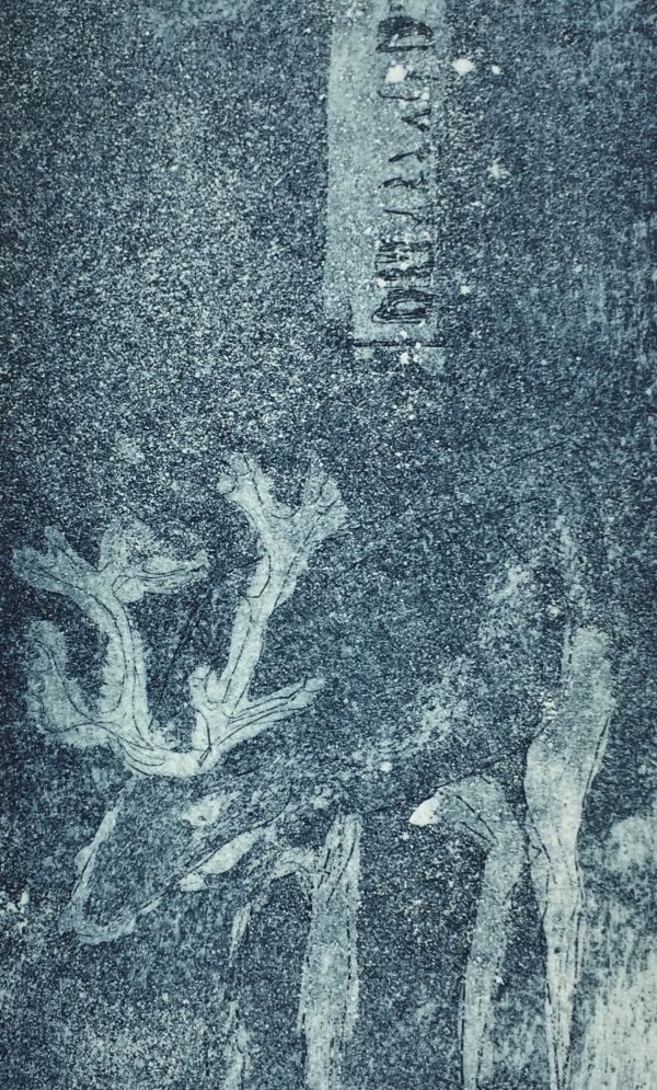 Engravings & Etchings Original Art - Matrice, Laurence Daubenton, C.2000