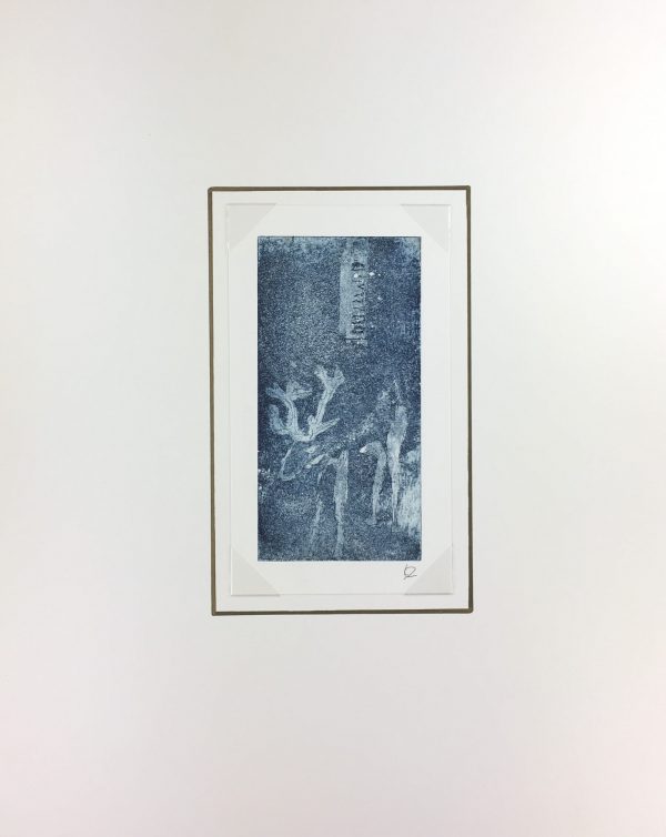 Engravings & Etchings Original Art - Matrice, Laurence Daubenton, C.2000