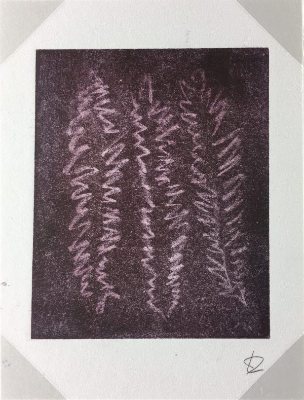 Engravings & Etchings Original Art - Matrice, Laurence Daubenton, C.2000
