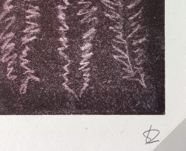 Engravings & Etchings Original Art - Matrice, Laurence Daubenton, C.2000