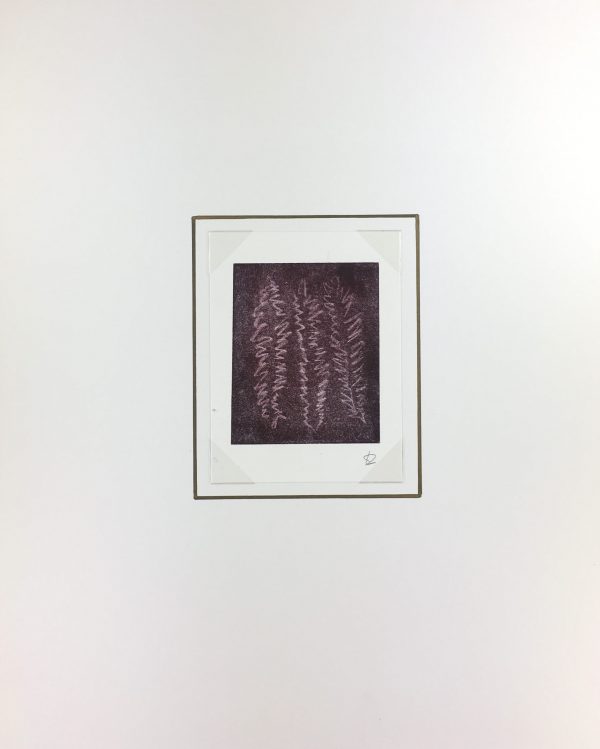 Engravings & Etchings Original Art - Matrice, Laurence Daubenton, C.2000