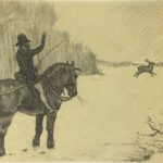 Animals Horses Original Art - Hunt, A. Marchand, C.1905
