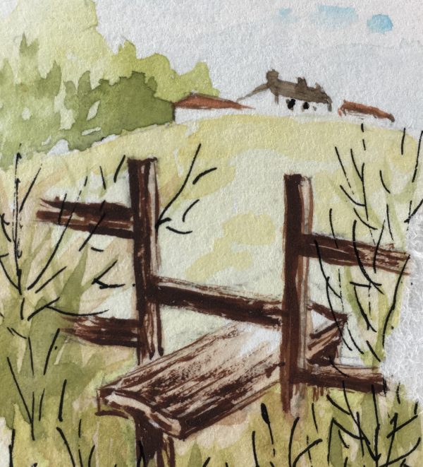 Landscapes Original Art - Fields, Gema, 1980s