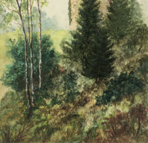 Landscapes Original Art - Castle, Jean Sauldubois, c.1940