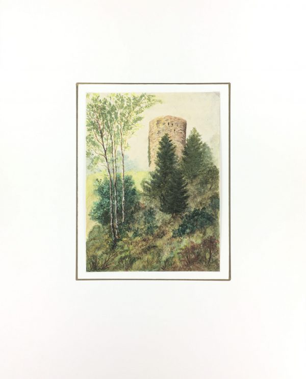 Landscapes Original Art - Castle, Jean Sauldubois, c.1940