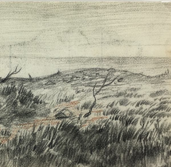 Landscapes Original Art - Landscape, French, c.1950