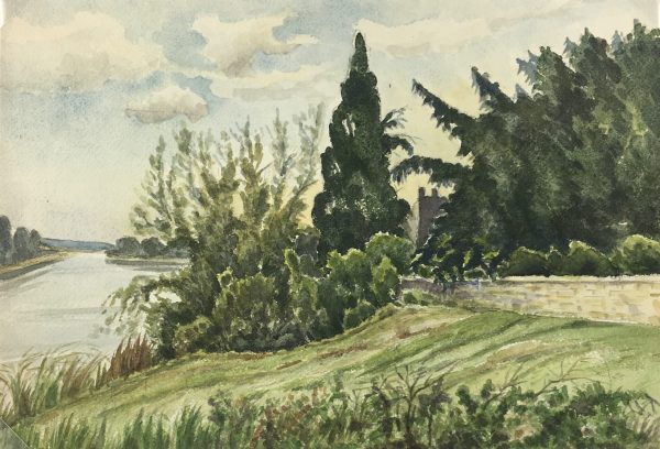 Landscapes Original Art - Landscape, Balestie, c.1930