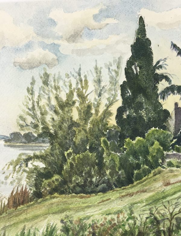 Landscapes Original Art - Landscape, Balestie, c.1930