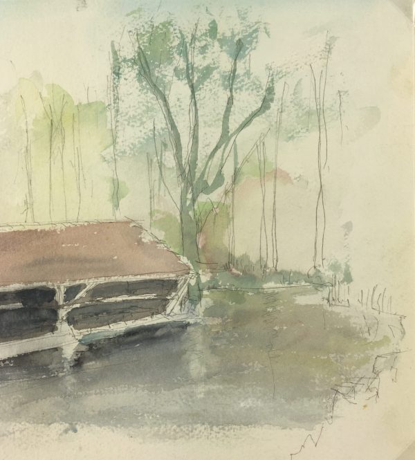 Landscapes Original Art - Oise, French, 1995