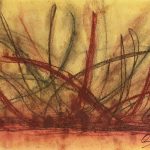 Abstract Modern Original Art - Abstract, Oscar Arturo Gonzalez, 2009