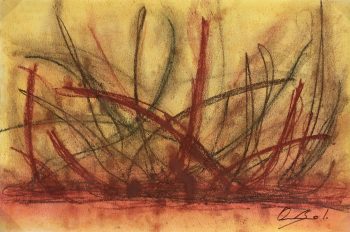 Abstract Modern Original Art - Abstract, Oscar Arturo Gonzalez, 2009