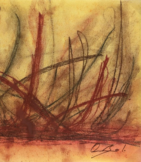 Abstract Modern Original Art - Abstract, Oscar Arturo Gonzalez, 2009