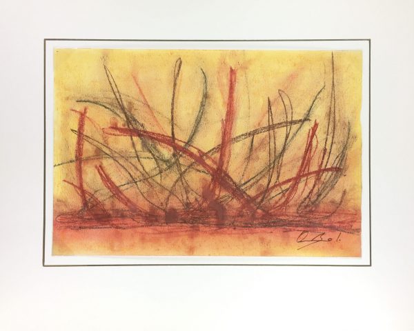 Abstract Modern Original Art - Abstract, Oscar Arturo Gonzalez, 2009
